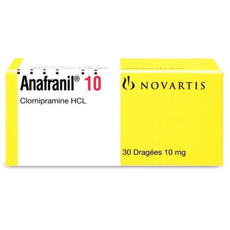 ANAFRANIL 10 MG 30 TABLET