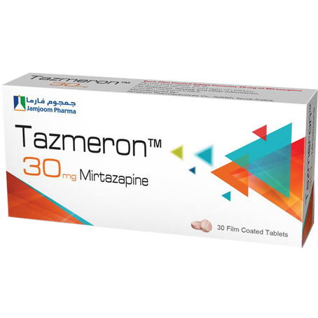 TAZMERON 30 MG 30 TABLET