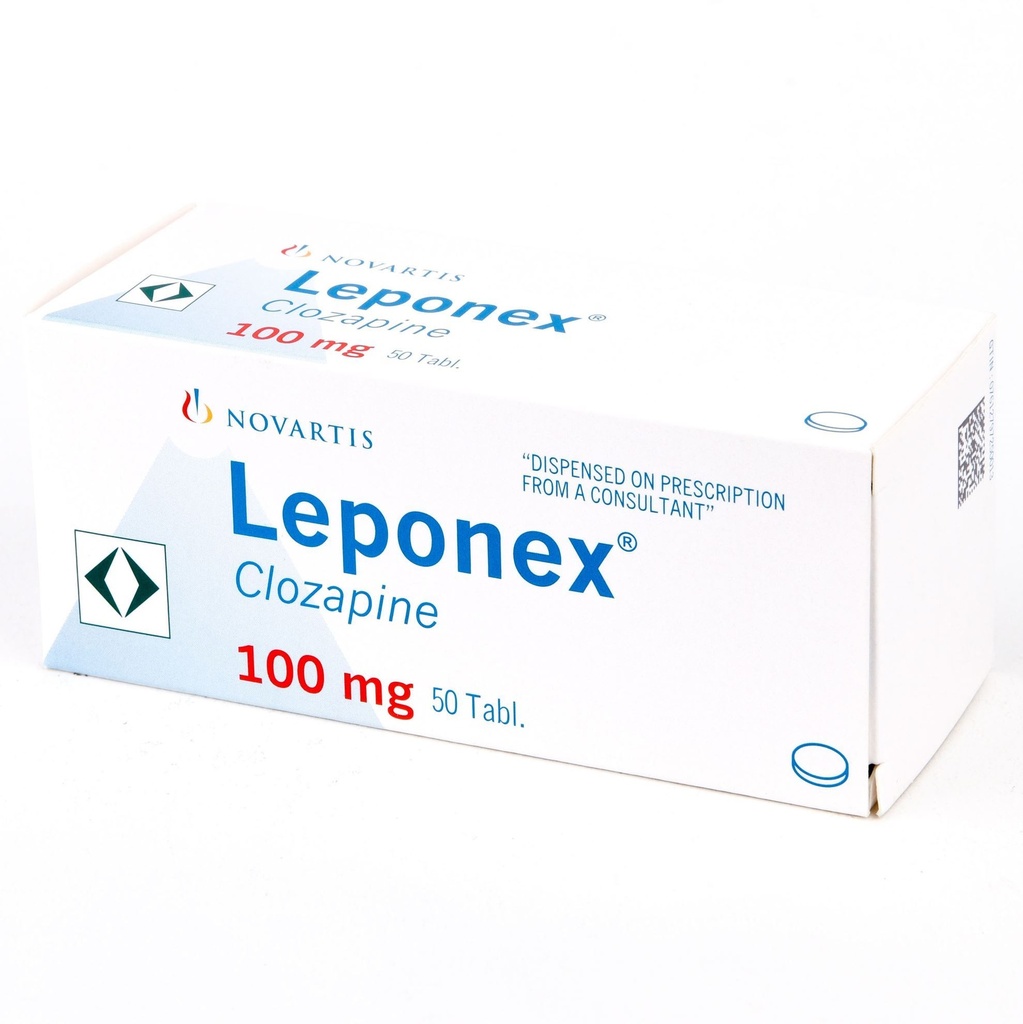 LEPONEX 100 MG 50 TABLET