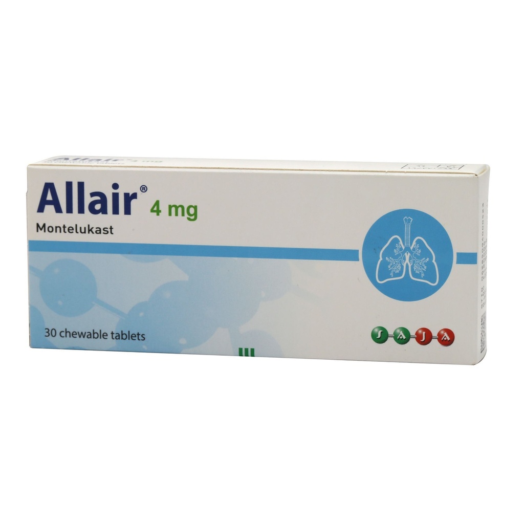 ALLAIR 4 MG 30 CHEWABLE TABLET