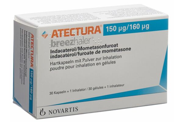 ATECTURA 150/160 MCG INHALAION POWDER 30 CAPSULE