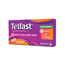 TELFAST 120 MG 15 TABLET