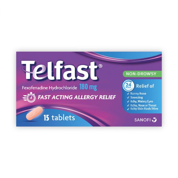 TELFAST 180 MG 15 TABLET