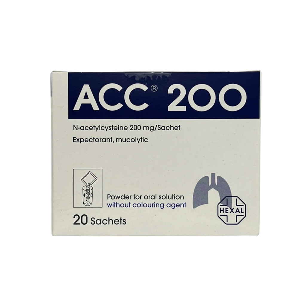 ACC 200 MG POWDER 20 SACHET | Tamer