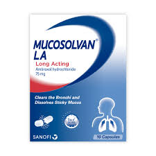 MUCOSOLVAN 75 MG 10 CAPSULE