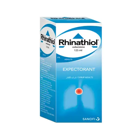 RHINATHIOL 5% 125 ML ADULT SYRUP