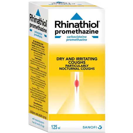 RHINATHIOL-PROMETHAZINE 125 ML SYRUP