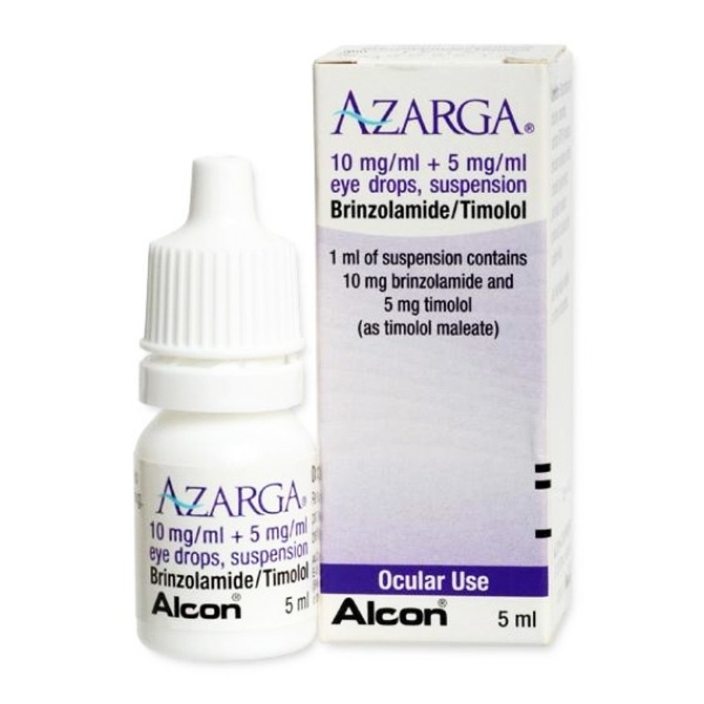 AZARGA LDPE 5 ML EYE DROPS