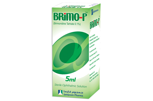 BRIMO-P 0.1% 5 ML EYE DROPS