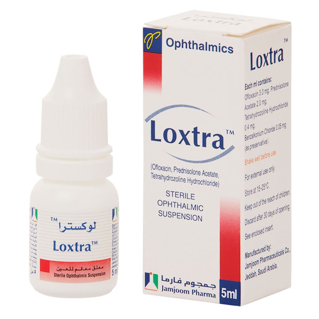 LOXTRA 0.3 % 5 ML EYE DROPS