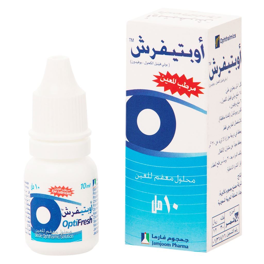 OPTIFRESH 0.5 % 10 ML EYE DROPS