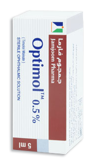 OPTIMOL 0.5 % 5 ML EYE DROPS