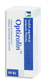 OPTIZOLIN 10 ML EYE DROPS