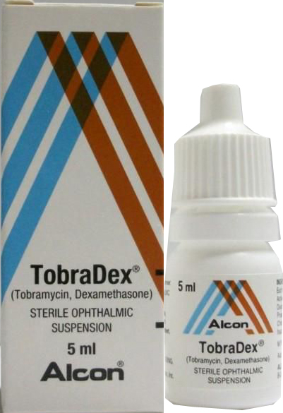 TOBRADEX 5 ML EYE DROPS