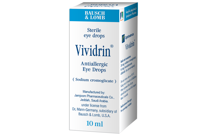 VIVIDRIN 2% 10ML/BOTTL EYE DROPS 