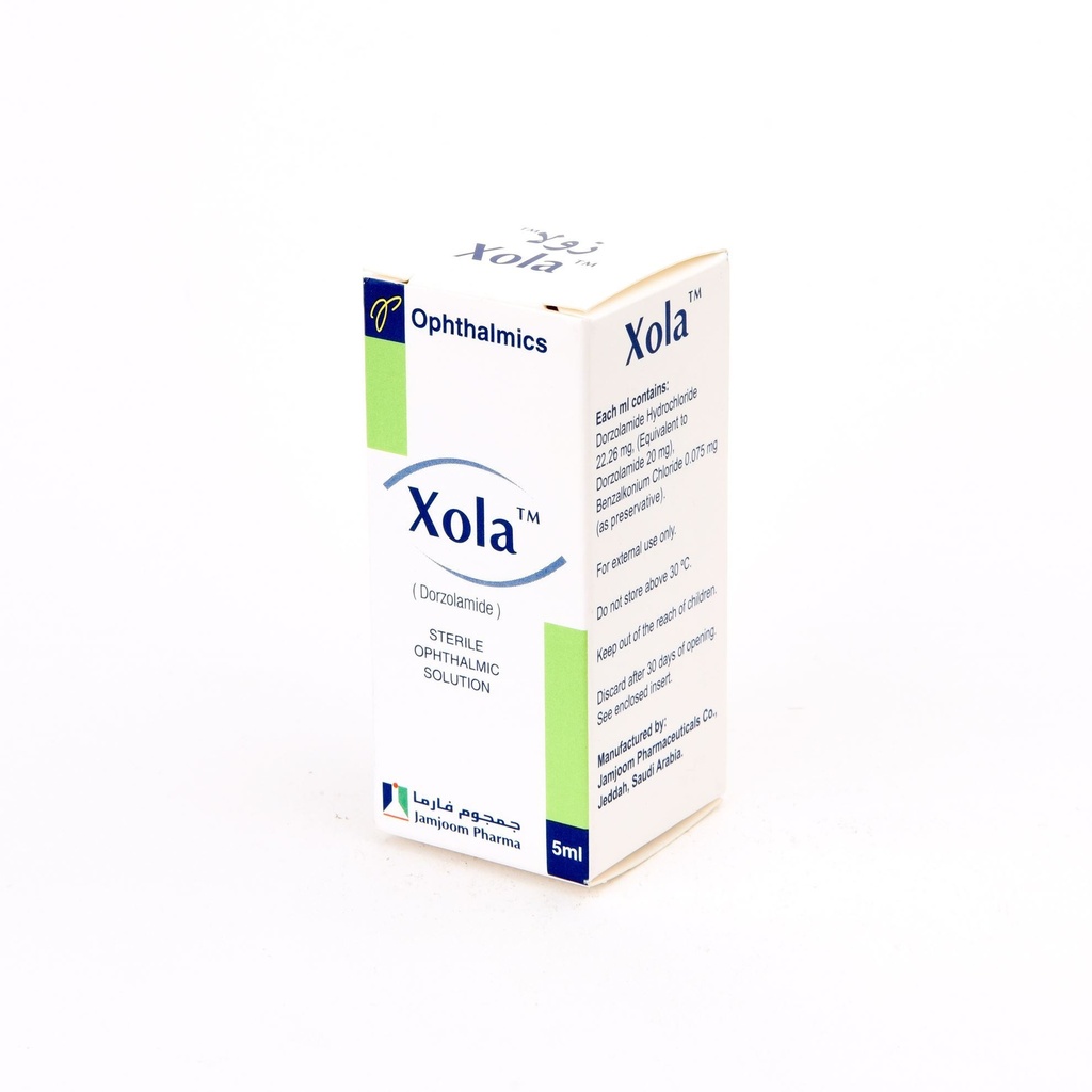 XOLA 2% 5 ML EYE DROPS