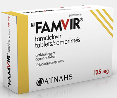 FAMVIR 125 MG 10 TABLET