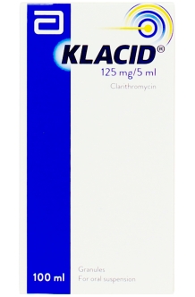 KLACID 125 MG 100 ML SUSPENSION