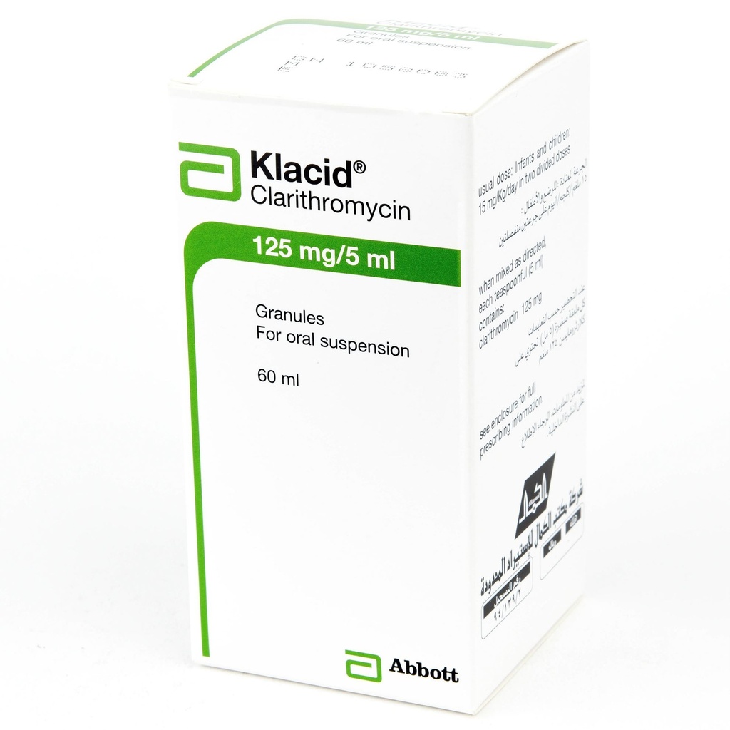 KLACID 125 MG/5 ML 60 ML