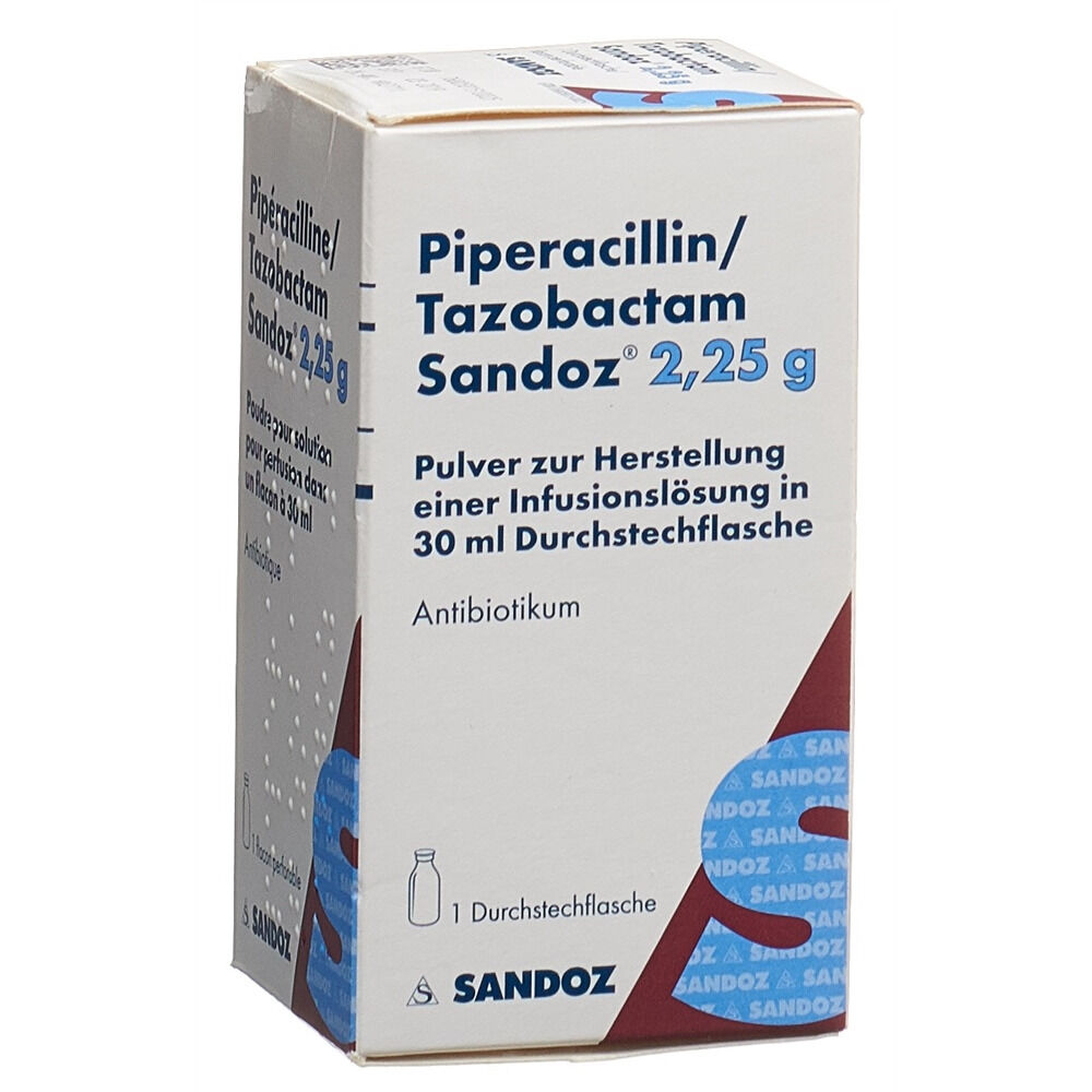 PIPERACILLIN - TAZOBACTAM SANDOZ 2.25 GM 1 VIAL