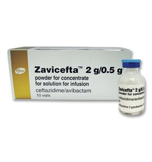 ZAVICEFTA 2/0.5 G VIAL