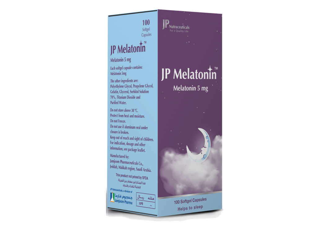 JP MELATONIN 5 MG 100 TABLET