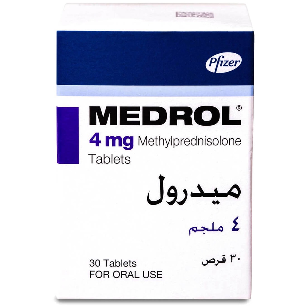 MEDROL 4 MG 30 TABLET