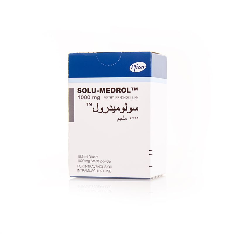 SOLU-MEDROL 1000 MG 16 ML 1 VIAL