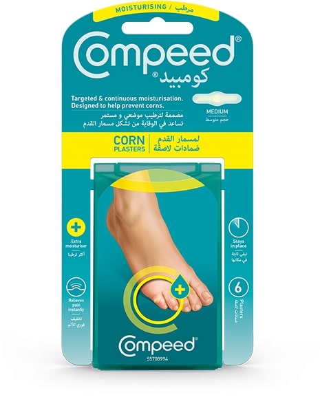 COMPEED CORN MOIST 6 PLASTERS