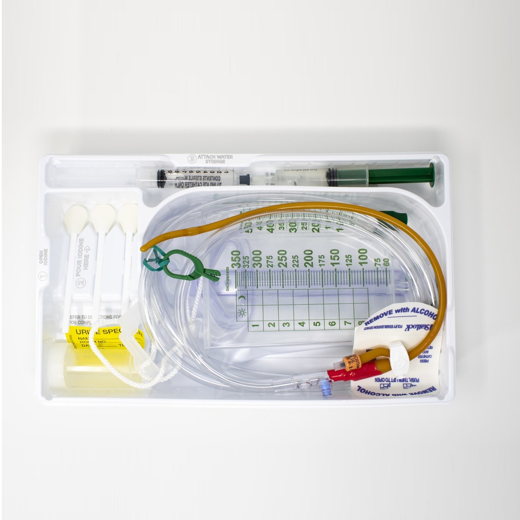 Surestep closed system folley tray 