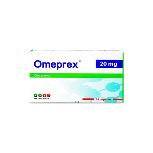 OMEPREX 20 MG 28 CAPSULE