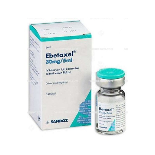 EBETAXEL 30 MG/5ML 1 VIAL