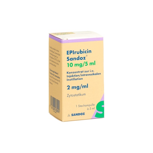 EPIRUBICIN 10 MG 5 ML 1 VIAL