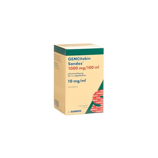 GEMCITABIN 1000MG/100ML 1 VIAL