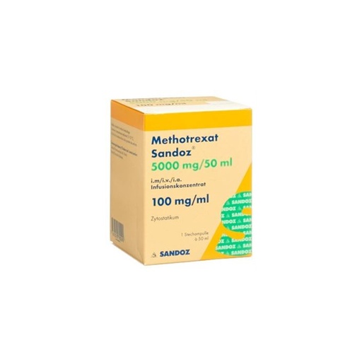 METHOTREXAT 5000 MG 50 ML 1 VIAL