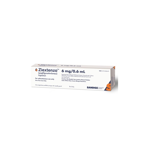 ZIEXTENZO 6 MG 0.6 ML 1 SYRINGE