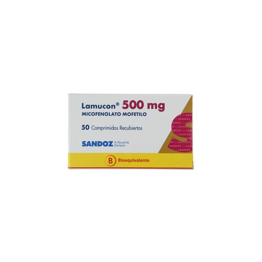 LAMUCON 500 MG 50 TABLET