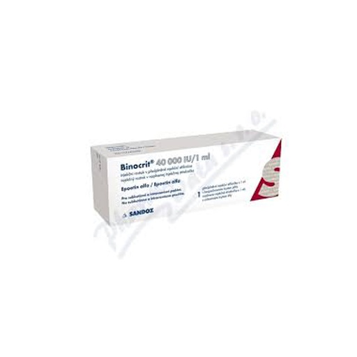 BINOCRIT 20000 I.U/0.5 ML SOLUTION FOR INJECTION