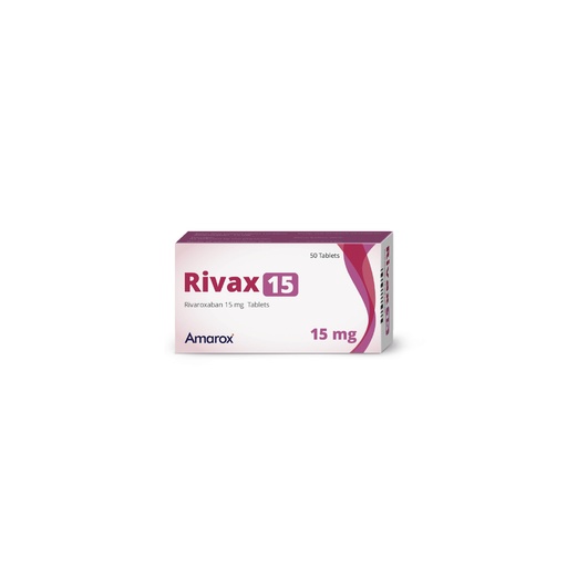 RIVAX 15 MG 50 TABLET