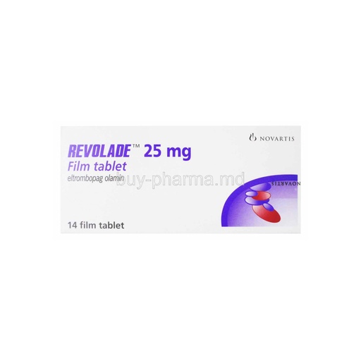 REVOLADE 25MG FILM COATED TABLET