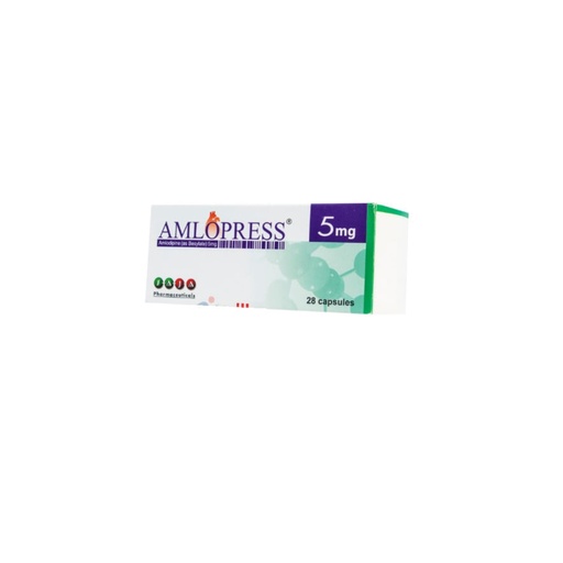 AMLOPRESS 5 MG 28 CAPSULE