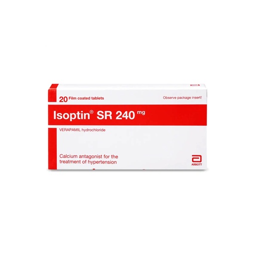 ISOPTIN SR 240 MG 20 TABLET