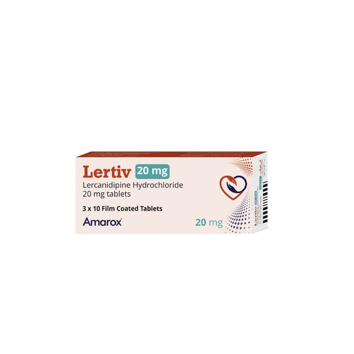 LERTIV 20 MG 30 TABLET