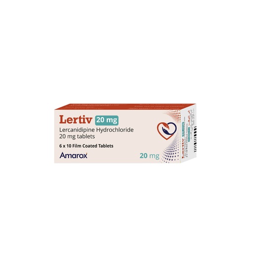 LERTIV 20 MG 60 TABLET