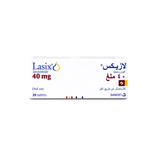 LASIX 40 MG 20 TABLET