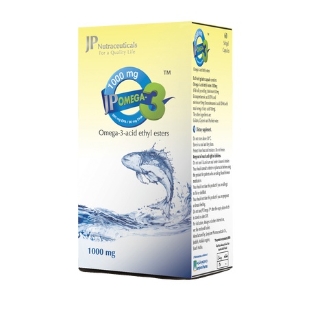 JP OMEGA-3 1000 MG 60 CAPSULE