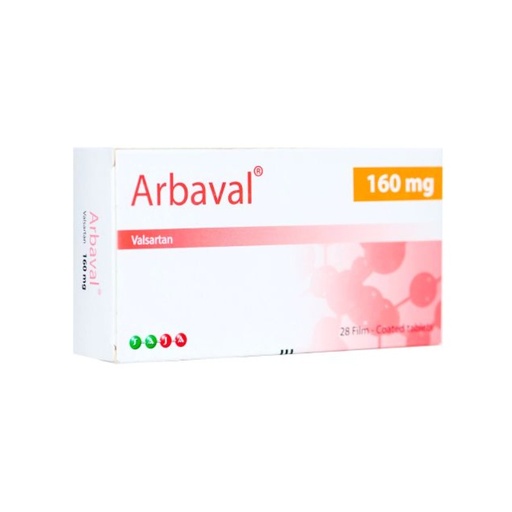 ARBAVAL 160 MG 28 TABLET