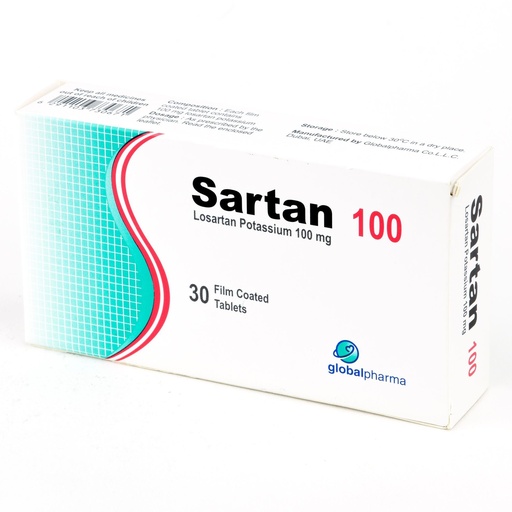 SARTAN 100 MG 30 F.C TABLET