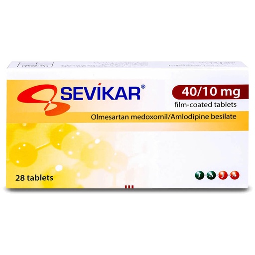 SEVIKAR 40/10 MG 28 TABLET