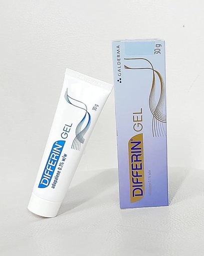 DIFFERIN 0.1% 30 GM GEL